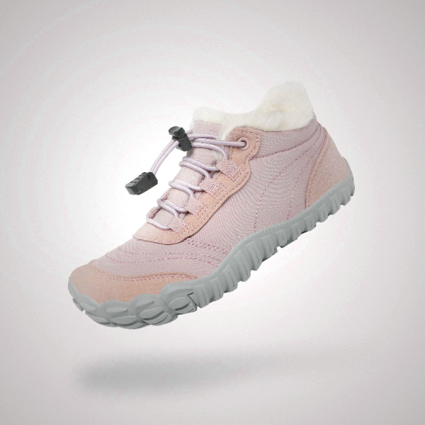 Light Purple Saguaro Will II Barefoot Kids Winter Shoes - Warm & Comfortable