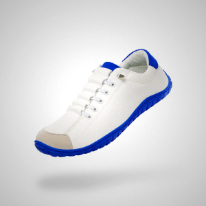 White / Blue Mens Saguaro Relax IV Barefoot Shoes