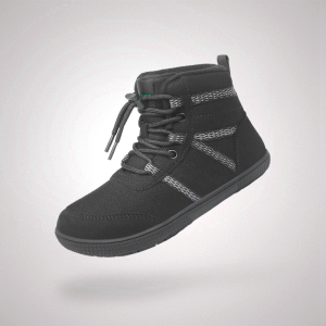 Saguaro Wonderland II Barefoot Kids Winter Shoes - Black