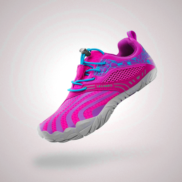 Pink Saguaro Vitality I Kids Barefoot Shoes - Natural Movement Footwear for Active Children