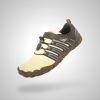 Cream / Dark Brown Womens Saguaro Vigor II Barefoot Shoes