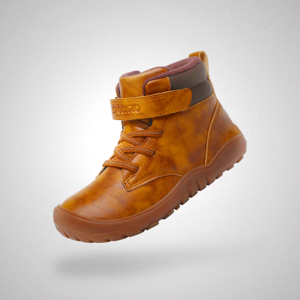 Saguaro Ambition III Barefoot Kids Winter Boots Brown - Comfortable & Durable